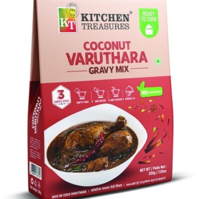 Kitchen Treasures Coconut Varuthara Gravy Mix 200 GM